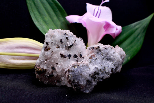 Quarzstufe mit Pyrit