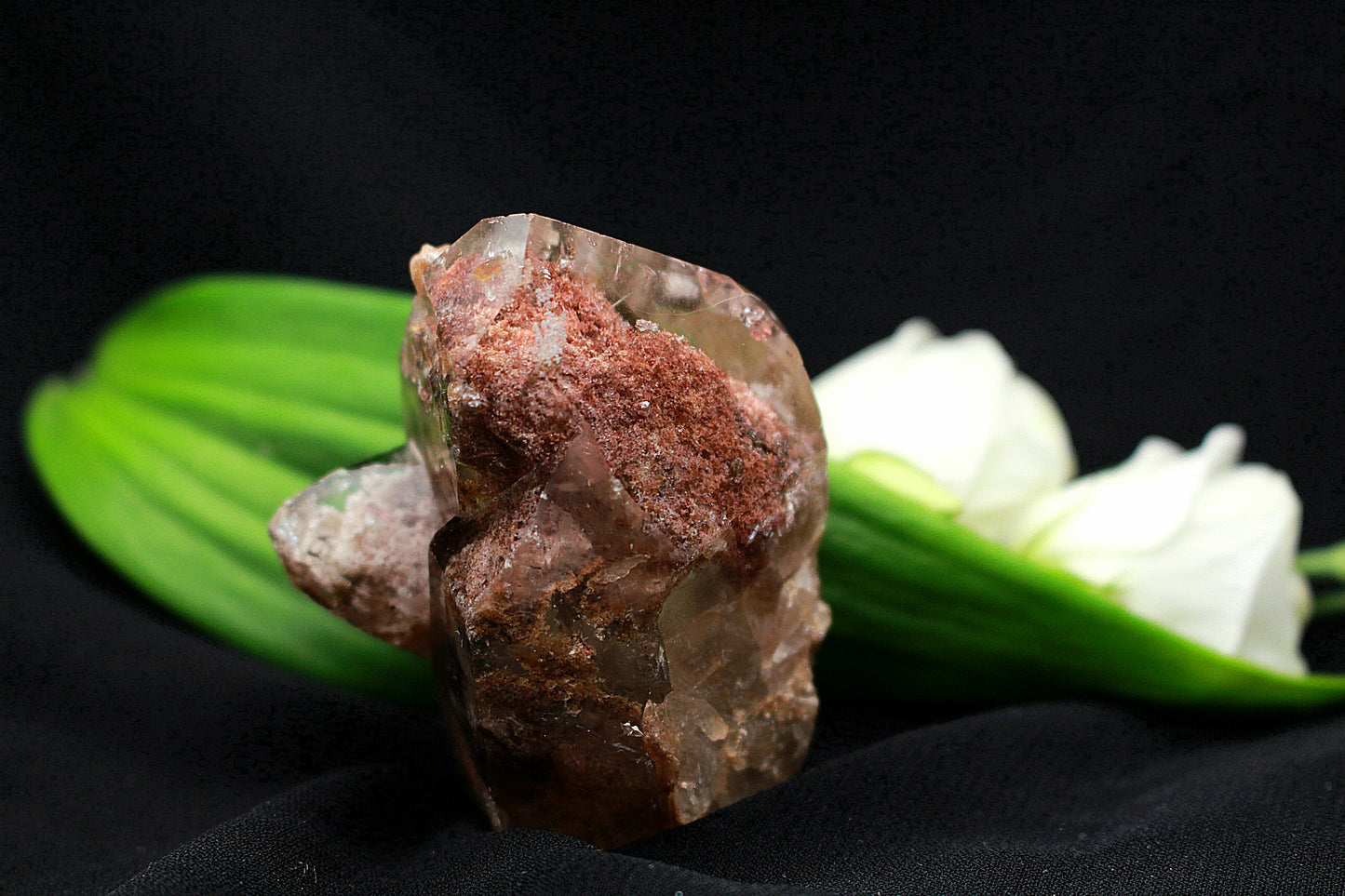 Gartenquarz Freiform, anpoliert