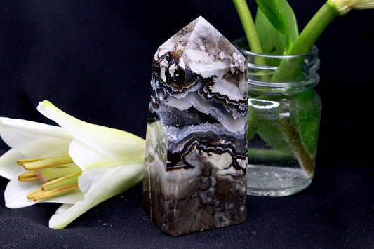 Crazy Lace Achat Turm mit Druse