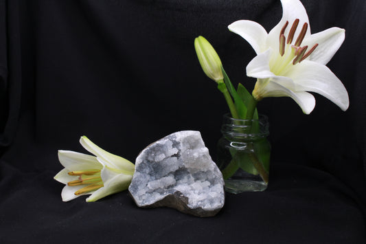 Graue Amethyst Druse