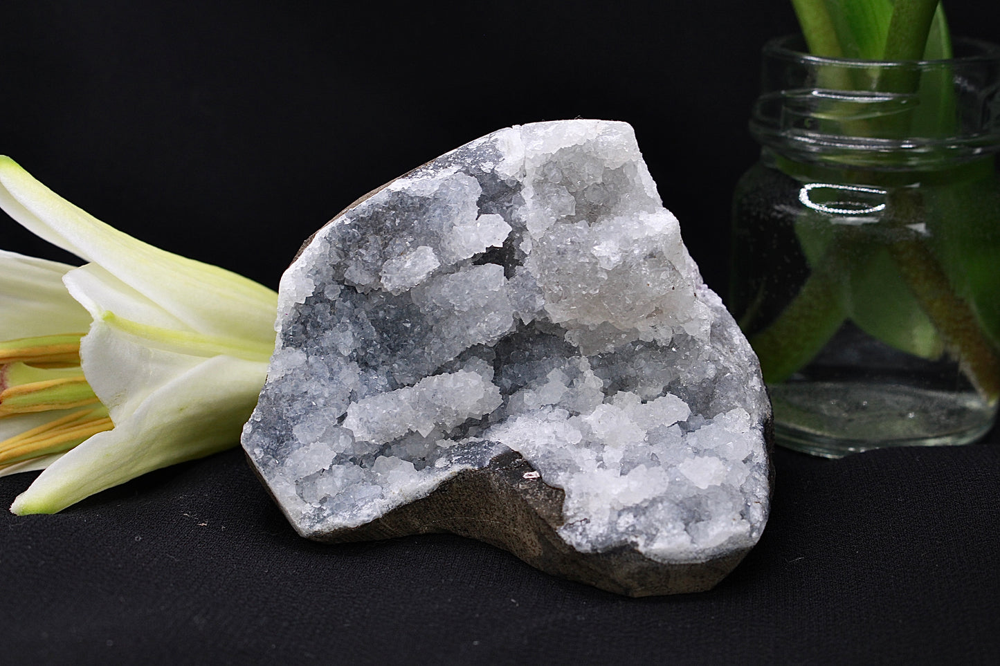 Graue Amethyst Druse