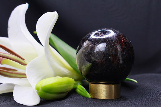 Sternen Granat Kugel