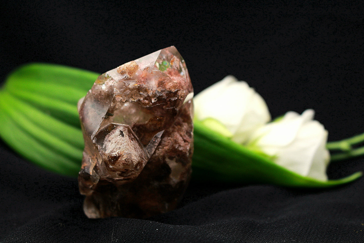 Gartenquarz Freiform, anpoliert